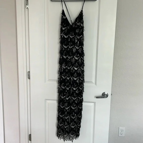 Maxi Dress Black And Silver Fringe Dress Chantilly Sequin Fringe Maxi Dress Black Fashion Nova Maxi Dress Black And Silver Fringe Dress Chantilly Sequin Fringe Maxi Dress Black Fashion Nova